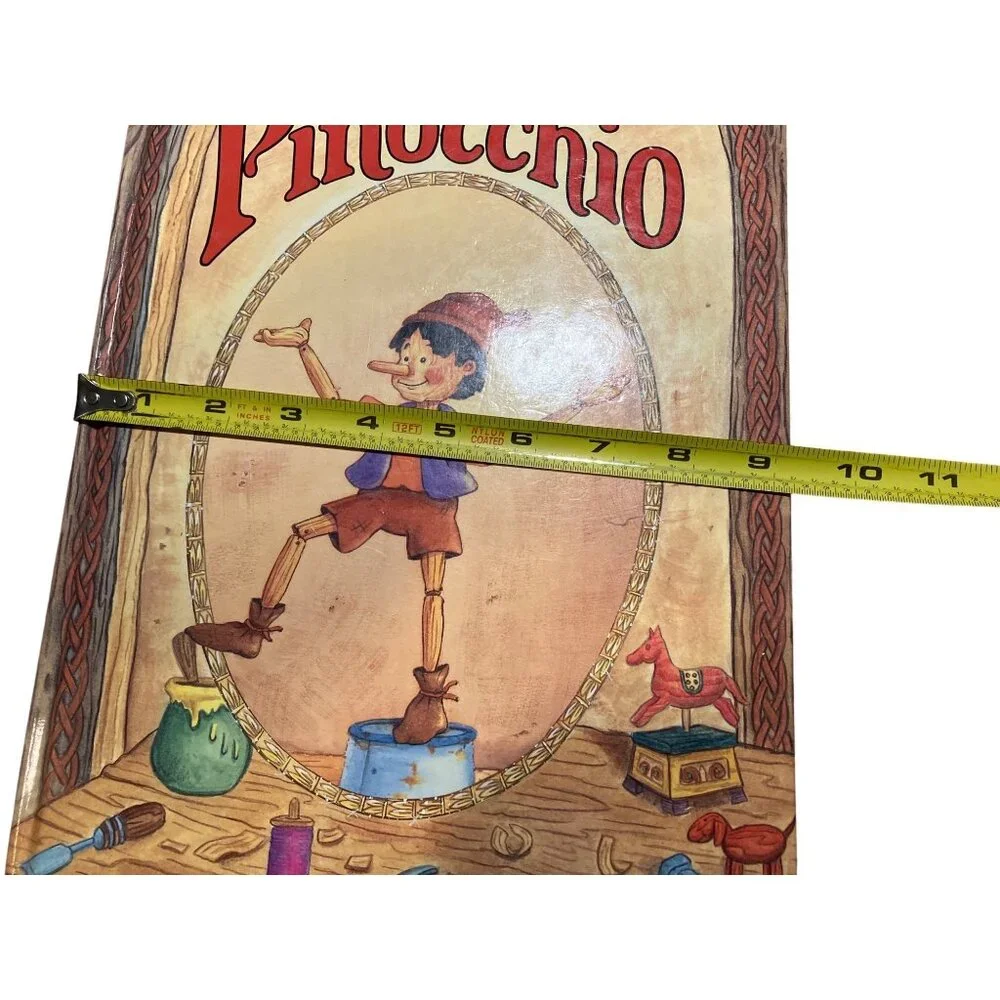 Pinocchio Hardcover Carolyn Magner 1993 Book Club Of America Fairy Tale Classic